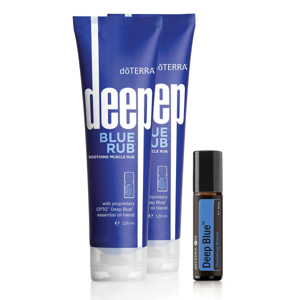 doTERRA Deep Blue Kit (Deep Blue Set) - 3-teilig