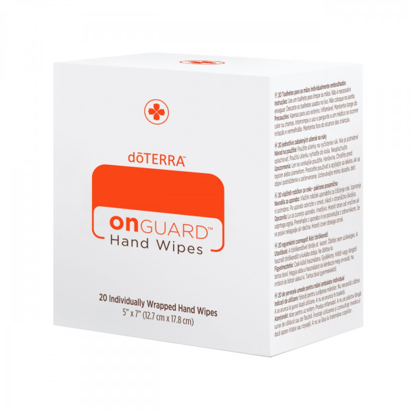 doTERRA OnGuard Handreinigungstücher (Hand Wipes)